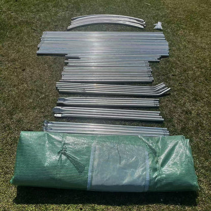 “Heavy-duty walk-in tunnel greenhouse with dome roof”

“Greenhouse building with zippered door and mesh windows”

“Portable tunnel greenhouse for backyard gardening”

“Large walk-in PE greenhouse 10 x 26 feet”