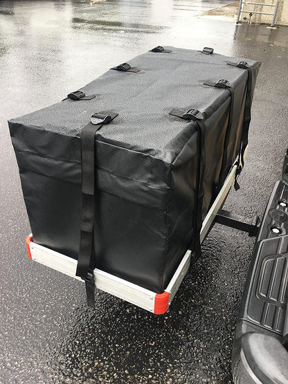 New Heavy Duty Water Resistant Cargo Carrier Bag – 47" x 20" x 20", PVC with Polyester Reinforcement, Secure Zippers - with | Sold by Uncle Wiener's Wholesale
