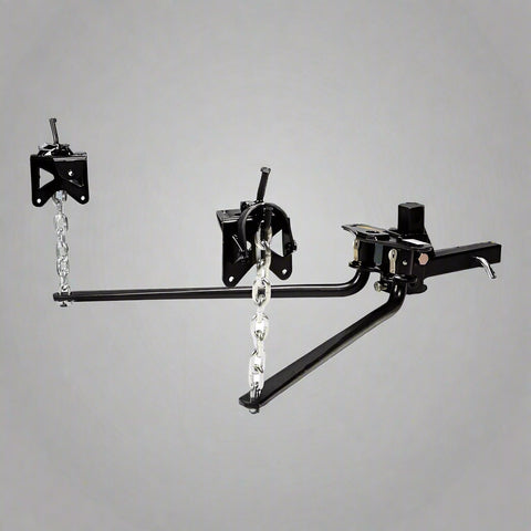 10,000 lb Weight Distributing Hitch – Complete Set
HBF67649 Trailer Hitch with Adjustable Rise and Drop
RV-Compatible Anti-Sway Weight Distribution Hitch
Class III/IV Adjustable Tow Hitch for 2" Receivers