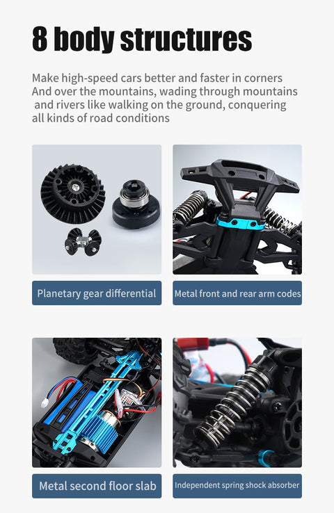 NEW HIGH - PERFORMANCE 4WD OFF ROAD MONSTER RC 50KM - with Monster Truck | Sold by Uncle Wiener's Wholesale