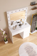 "Hollywood LED Light Mirror Dressing Table in White Finish"

"Black Vanity Dressing Table with LED Lighted Mirror"

"Spacious Drawer Storage in Hollywood Style Dressing Table"

"LED Mirror Close-up with Adjustable Brightness for Makeup"

"Modern White and Black Dressing Table Sets for Bedrooms"