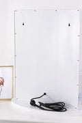 New Hollywood Vanity Makeup Mirror with Lights – Wall - Mounted Tabletop Mirror for Dressing Room or Bedroom DC1175 - with 23.6″ X 15.7″ Makeup Mirror | Sold by Uncle Wiener's Wholesale