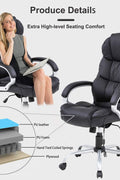 NEW HOME AND OFFICE MASSAGE GAMING COMPUTER LEATHER CHAIR - with 512428 OFFICE CHAIR | Sold by Uncle Wiener's Wholesale