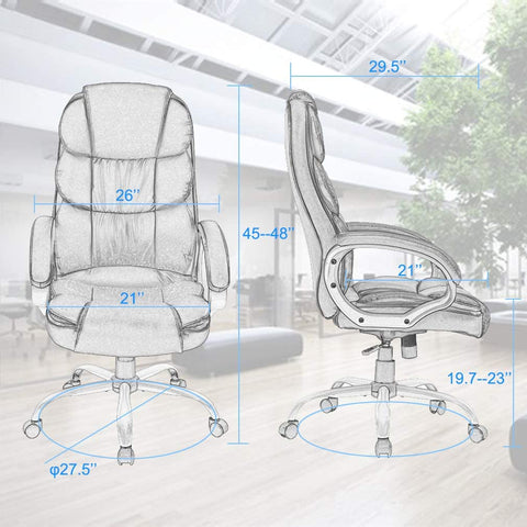 NEW HOME AND OFFICE MASSAGE GAMING COMPUTER LEATHER CHAIR - with 512428 OFFICE CHAIR | Sold by Uncle Wiener's Wholesale