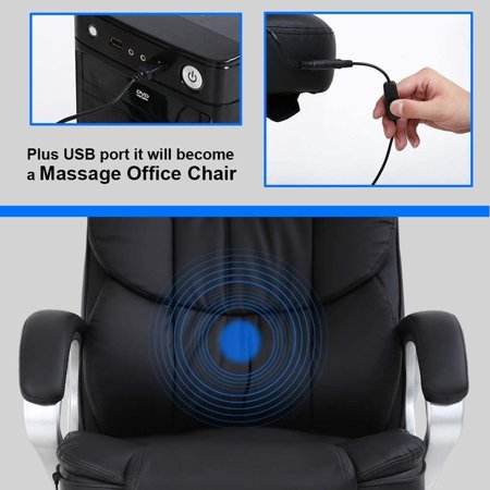 NEW HOME AND OFFICE MASSAGE GAMING COMPUTER LEATHER CHAIR - with 512428 OFFICE CHAIR | Sold by Uncle Wiener's Wholesale