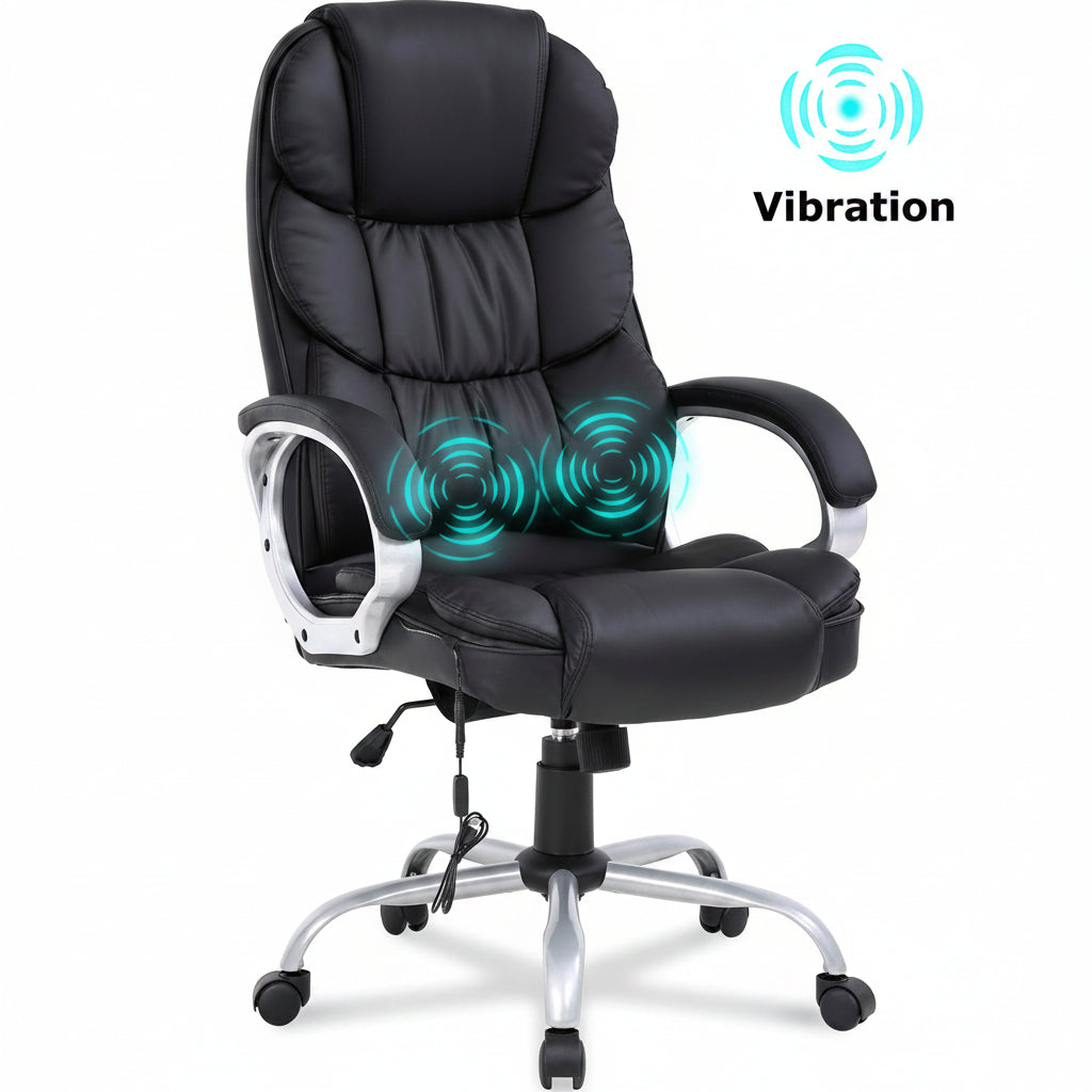 NEW HOME AND OFFICE MASSAGE GAMING COMPUTER LEATHER CHAIR - with 512428 OFFICE CHAIR | Sold by Uncle Wiener's Wholesale