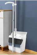 “Sweeper broom and dustpan set with upright stand – white and black”

“Compact broom set with stainless steel handle for home and office”

“Ergonomic dustpan with long handle broom for convenient storage”