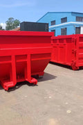 New Hooklift Roll Off Dumpster Bin – Heavy - Duty Waste, Scrap & Garbage Container - with 38 FT X 8 FT X 5 FT TALL ROLL OFF TRAILER BIN | Sold by Uncle Wiener's Wholesale