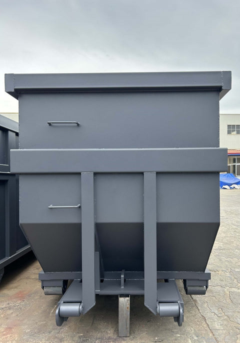 New Hooklift Roll Off Dumpster Bin – Heavy - Duty Waste, Scrap & Garbage Container - with 45 YARD (22X7.5X8 FT) 7936 LBS | Sold by Uncle Wiener's Wholesale