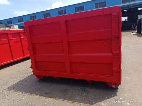 New Hooklift Roll Off Dumpster Bin – Heavy - Duty Waste, Scrap & Garbage Container - with 45 YARD (22X7.5X8 FT) 7936 LBS | Sold by Uncle Wiener's Wholesale