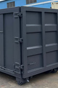 New Hooklift Roll Off Dumpster Bin – Heavy - Duty Waste, Scrap & Garbage Container - with 15 YARD (14′ X 7.5 X 4 FT) 4409 LBS | Sold by Uncle Wiener's Wholesale
