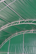 large horse and animal fabric livestock shelter with green canopy

40x40x16 ft livestock shelter with steel frame for farm use

durable green canopy shelter for animals and hay storage

portable barn for cattle and horses with weatherproof cover

livestock storage structure for farm equipment and feed

