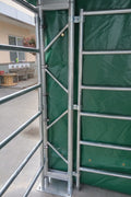 large horse and animal fabric livestock shelter with green canopy

40x40x16 ft livestock shelter with steel frame for farm use

durable green canopy shelter for animals and hay storage

portable barn for cattle and horses with weatherproof cover

livestock storage structure for farm equipment and feed

