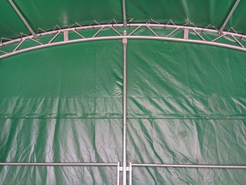 large horse and animal fabric livestock shelter with green canopy

40x40x16 ft livestock shelter with steel frame for farm use

durable green canopy shelter for animals and hay storage

portable barn for cattle and horses with weatherproof cover

livestock storage structure for farm equipment and feed

