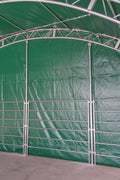 large horse and animal fabric livestock shelter with green canopy

40x40x16 ft livestock shelter with steel frame for farm use

durable green canopy shelter for animals and hay storage

portable barn for cattle and horses with weatherproof cover

livestock storage structure for farm equipment and feed

