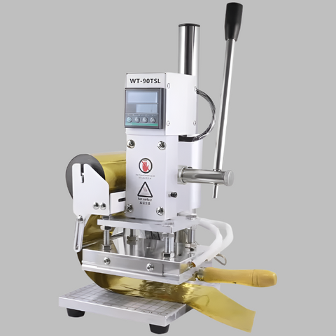Manual 10×13CM Hot Foil Stamping Machine – Leather Bronzing & Heat Press Tool