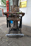 Closed-front hunting deer tree stand with Mossy Oak camo finish
Portable lightweight climbing tree stand for bowhunting
Steel frame deer stand setup on a tree outdoors
Deer stand footrest and seat dimensions close-up
Tree stand frame showing foldable design for easy transport