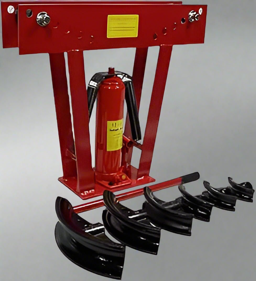 Close-Up of Pipe Bender Dies – 8 Steel Dies for Tube Bending

