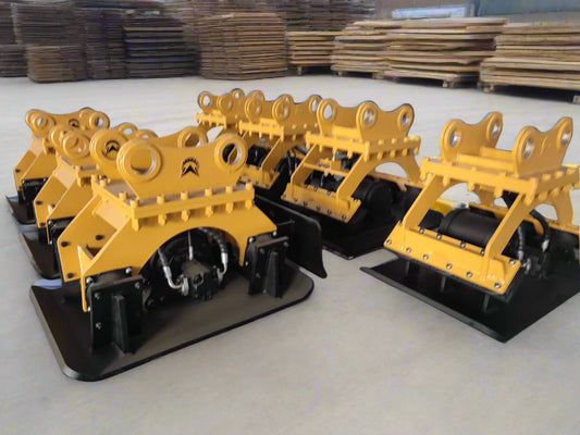 JSC160 Hydraulic Plate Compactor – 52 x 35 inch for 17–23 Ton Excavators
