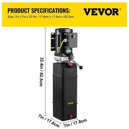 “Hydraulic power pump 2950 PSI with 14L tank”

“Single-acting car lift hydraulic pump 220V”

“Pre-wired hydraulic unit for vehicle lifts and trailers”

“Black 2.2kW hydraulic power unit with steel reservoir”

“Hydraulic motor and pump assembly for garage lift systems”