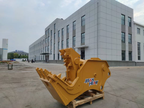 JS080DS Hydraulic Concrete Pulverizer for excavators – reinforced concrete breaker
JS100D Concrete Pulverizer attachment – heavy-duty demolition tool
Hydraulic pulverizer for crushing concrete and rock – fits 180 to 300 ton excavators