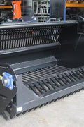 RP1830 industrial tilt-n-scoop bucket front view
Heavy-duty hydraulic skid steer bucket top-down view
Scoop bucket attached to skid steer in snowy environment
Industrial scoop bucket dumping material
Tilt function demonstration of RP1830 skid steer bucket