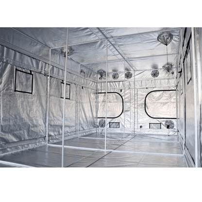 New Hydroponic Indoor Grow Tent with Floor Tray – Complete Hydroponics Growing System - with 20FT X 10 FT X 80″ GROW TENT (600X300X200CM) | Sold by Uncle Wiener's Wholesale