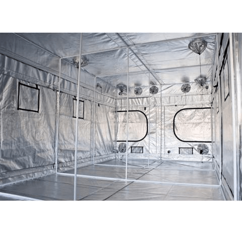 New Hydroponic Indoor Grow Tent with Floor Tray – Complete Hydroponics Growing System - with 20FT X 10 FT X 80″ GROW TENT (600X300X200CM) | Sold by Uncle Wiener's Wholesale