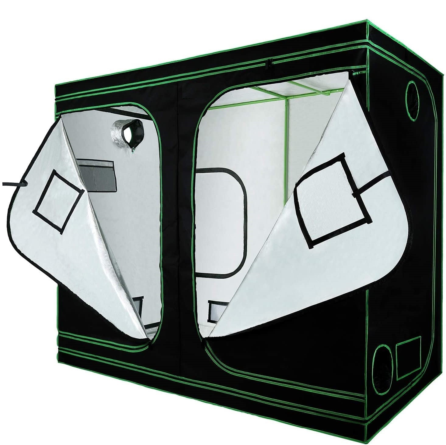 New Hydroponic Indoor Grow Tent with Floor Tray – Complete Hydroponics Growing System - with 36″X20″X63″ (90X50X160CM) | Sold by Uncle Wiener's Wholesale