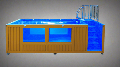 “Modern 20ft sea container pool in backyard with filtration system”

“Indoor 40ft shipping container swimming pool with viewing glass”

“Above-ground modular pool built from repurposed shipping container”