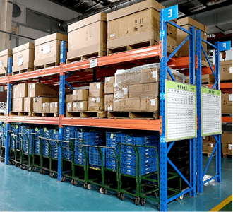 industrial pallet racking with boxes
steel warehouse shelving 8ft to 20ft
heavy-duty pallet racking system
expansion bay pallet rack
wire mesh panels for pallet racking