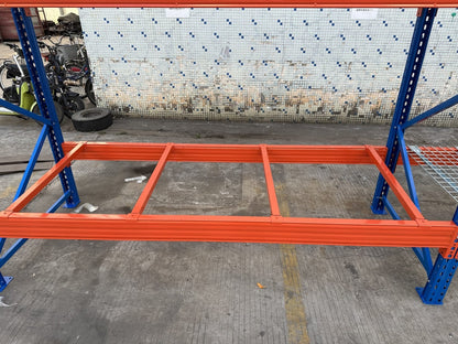 industrial pallet racking with boxes
steel warehouse shelving 8ft to 20ft
heavy-duty pallet racking system
expansion bay pallet rack
wire mesh panels for pallet racking