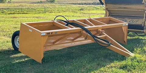 NEW Industrias America 10 FT, 12 FT, 14 FT & 16 FT Heavy - Duty Box Blade Scraper with Tilt - with 10 FT F10TM | Sold by Uncle Wiener's Wholesale