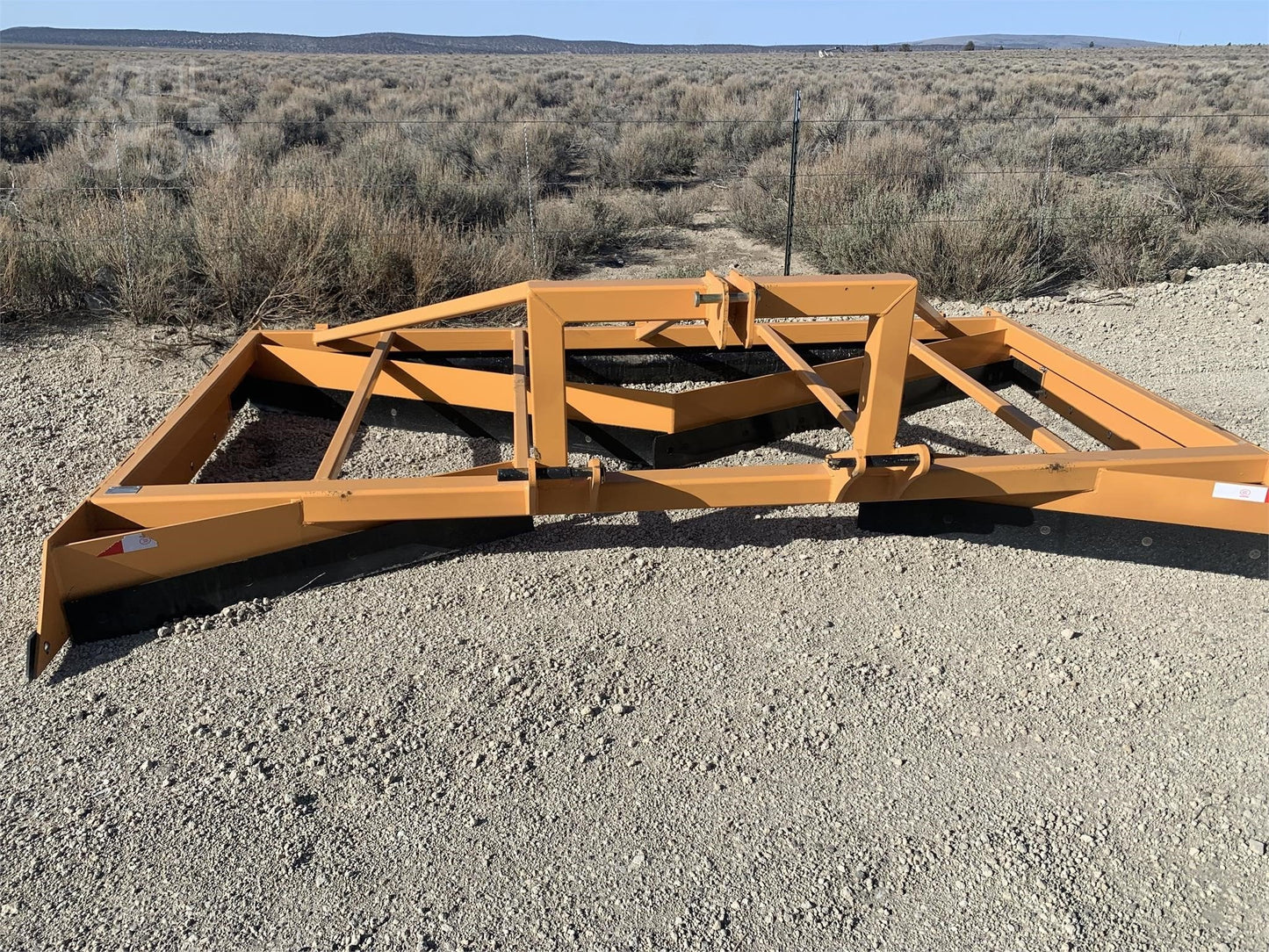 12 FT Box Scraper Float in Field – Side View
14 FT Industries America Box Scraper – Angled Front
Tractor Scraper Float with Gauge Roller Kit
Heavy-Duty Box Scraper for Land Grading
Orange Field Float Scraper – Rear Blade Design