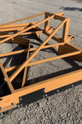 12 FT Box Scraper Float in Field – Side View
14 FT Industries America Box Scraper – Angled Front
Tractor Scraper Float with Gauge Roller Kit
Heavy-Duty Box Scraper for Land Grading
Orange Field Float Scraper – Rear Blade Design