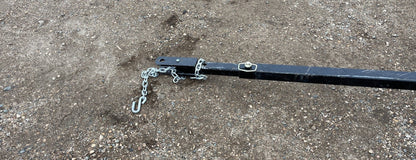 Industries America 441 Header Trailer – Side View with Bunks

41 FT Header Transport Trailer – Tandem Axle Design

Black Agricultural Header Trailer – Top Angle

Header Hauling Trailer with Adjustable Support Arms

Industrial 41 FT Trailer for Agricultural Equipment Transport