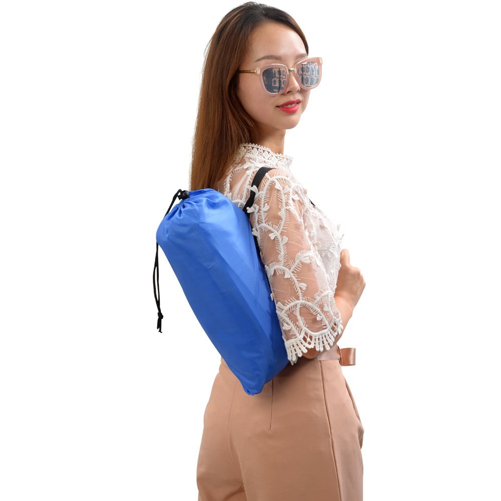 New Inflatable Lounger Air Sofa Bed & Floating Beach Bed – Portable & Durable | SKU: S3106 - with | Sold by Uncle Wiener's Wholesale