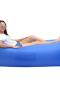 New Inflatable Lounger Air Sofa Bed & Floating Beach Bed – Portable & Durable | SKU: S3106 - with | Sold by Uncle Wiener's Wholesale
