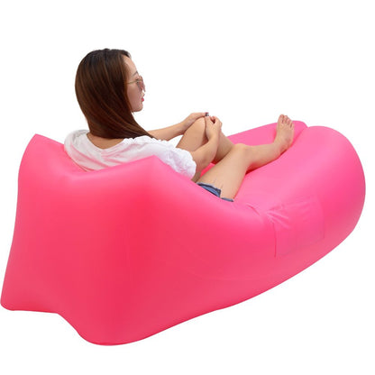 New Inflatable Lounger Air Sofa Bed & Floating Beach Bed – Portable & Durable | SKU: S3106 - with | Sold by Uncle Wiener's Wholesale