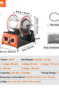 New Jewelry Polisher 5 Speed Rock Tumbler 817443 - with | Sold by Uncle Wiener's Wholesale