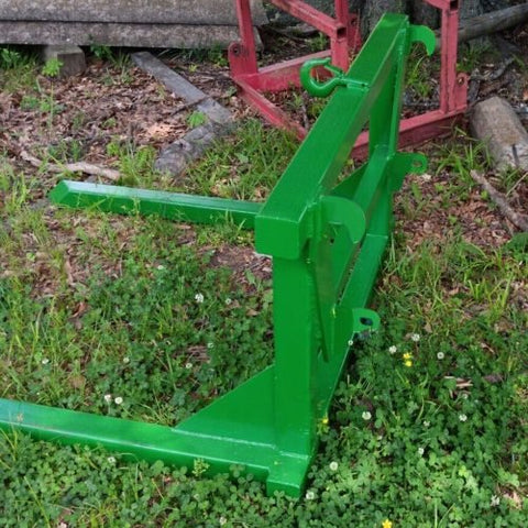 John Deere Euro/Global weld-on plate LYM0070 – front view

Weld-on adapter plate on fabrication bench

John Deere attachment with Euro style weld-on quick plate

Close-up of precision cut steel plate edges