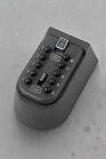 KS10 Keyless Combination Lockbox – Gray and Black Wall-Mounted Key Storage with 4-Digit Code