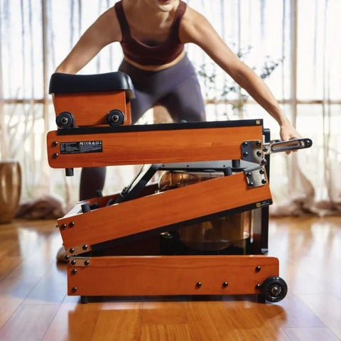 New Kingsmith Tri - Fold Water Rower – Natural Resistance & Fully Assembled Design 1856307 - with | Sold by Uncle Wiener's Wholesale