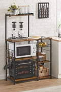 New Kitchen Baker���s Rack with Microwave Stand ��� Storage Shelves & Wire Basket Organizer KKS35X - with | Sold by Uncle Wiener