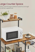 New Kitchen Baker���s Rack with Microwave Stand ��� Storage Shelves & Wire Basket Organizer KKS35X - with | Sold by Uncle Wiener