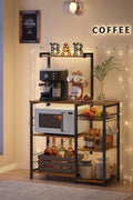 New Kitchen Baker���s Rack with Microwave Stand ��� Storage Shelves & Wire Basket Organizer KKS35X - with | Sold by Uncle Wiener