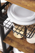 New Kitchen Storage Rack – Microwave Oven Stand with Shelves for Countertop Appliances & Utensils KKS90X - with | Sold by Uncle Wiener's Wholesale