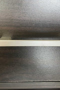 "Rolling kitchen island cart with wood and metal frame, spice rack, drawer, and cabinet – Models 42301 & 4230"