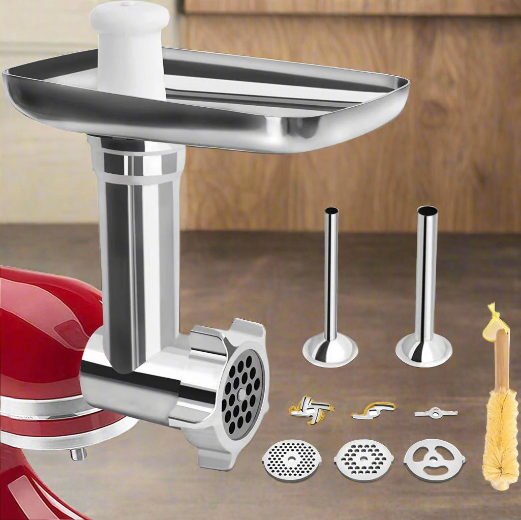 KitchenAid Mixer Attachments – Pasta, Meat Grinder, Ice Cream, and Juicer