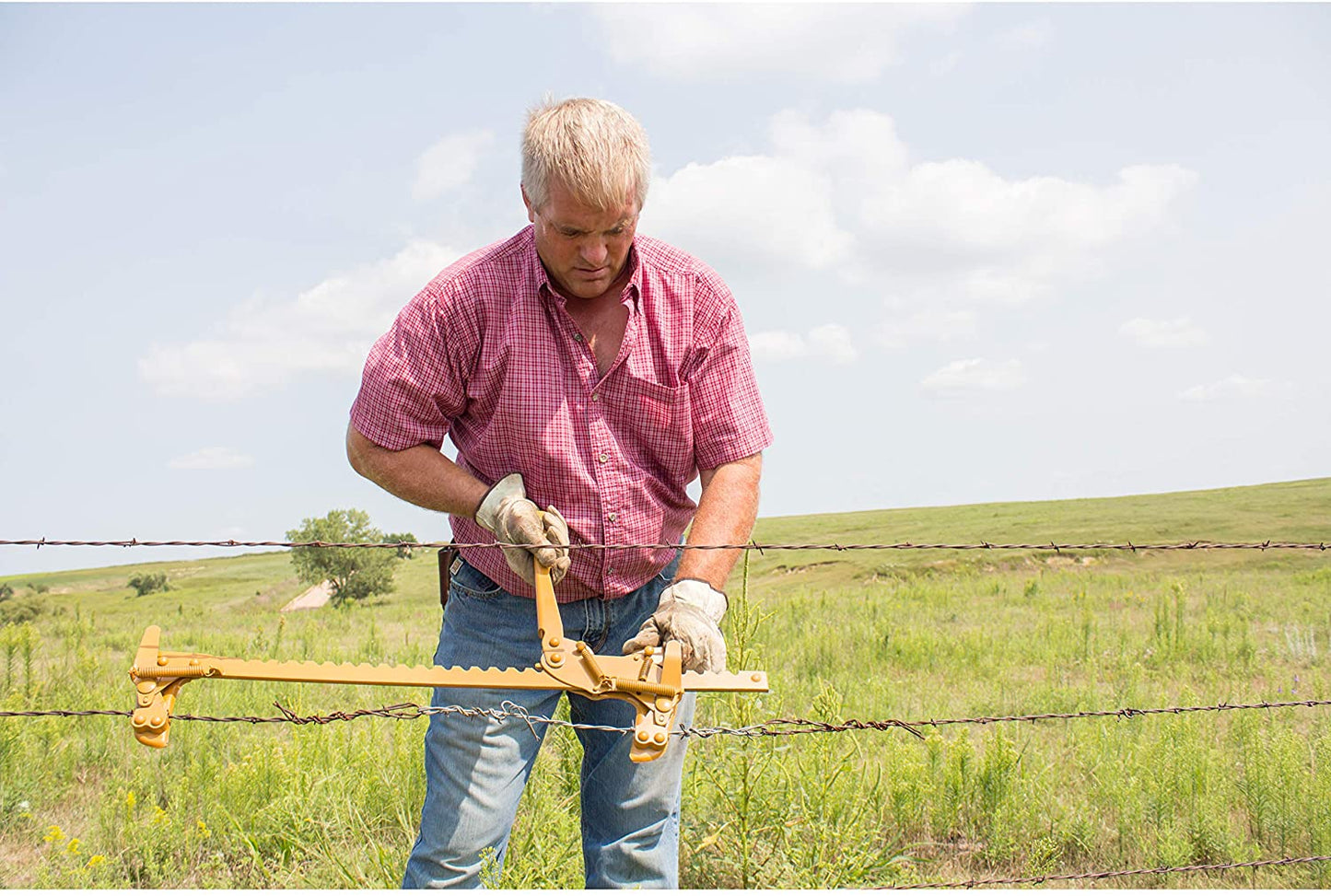 New Lainsan 405 Fence Puller Stretcher & Splicer – Heavy - Duty Wire Tensioning Tool 521FPS - with | Sold by Uncle Wiener's Wholesale